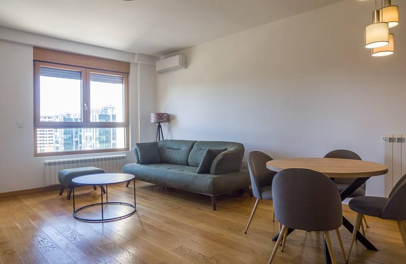 Rental of a modern 2-room apartment, 62 m², New Belgrade, Belgrade, Serbia